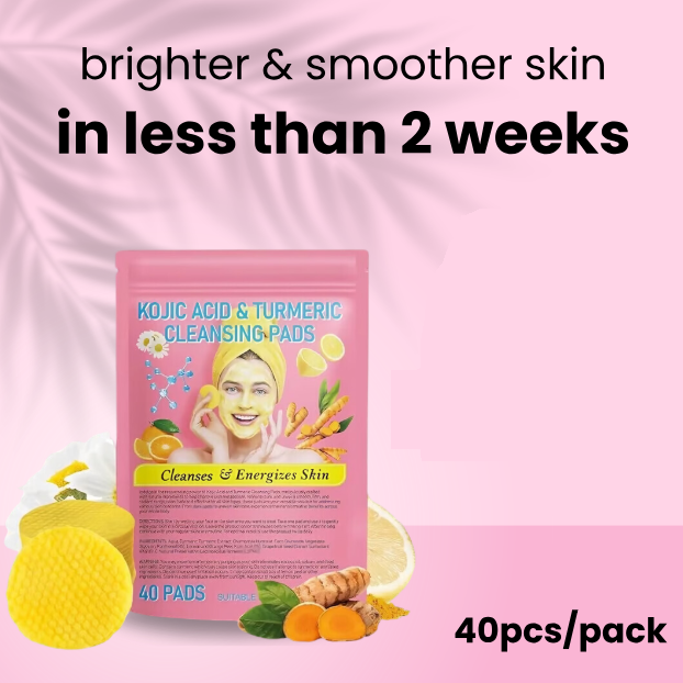 Kojic Acid & Turmeric Cleansing Pads