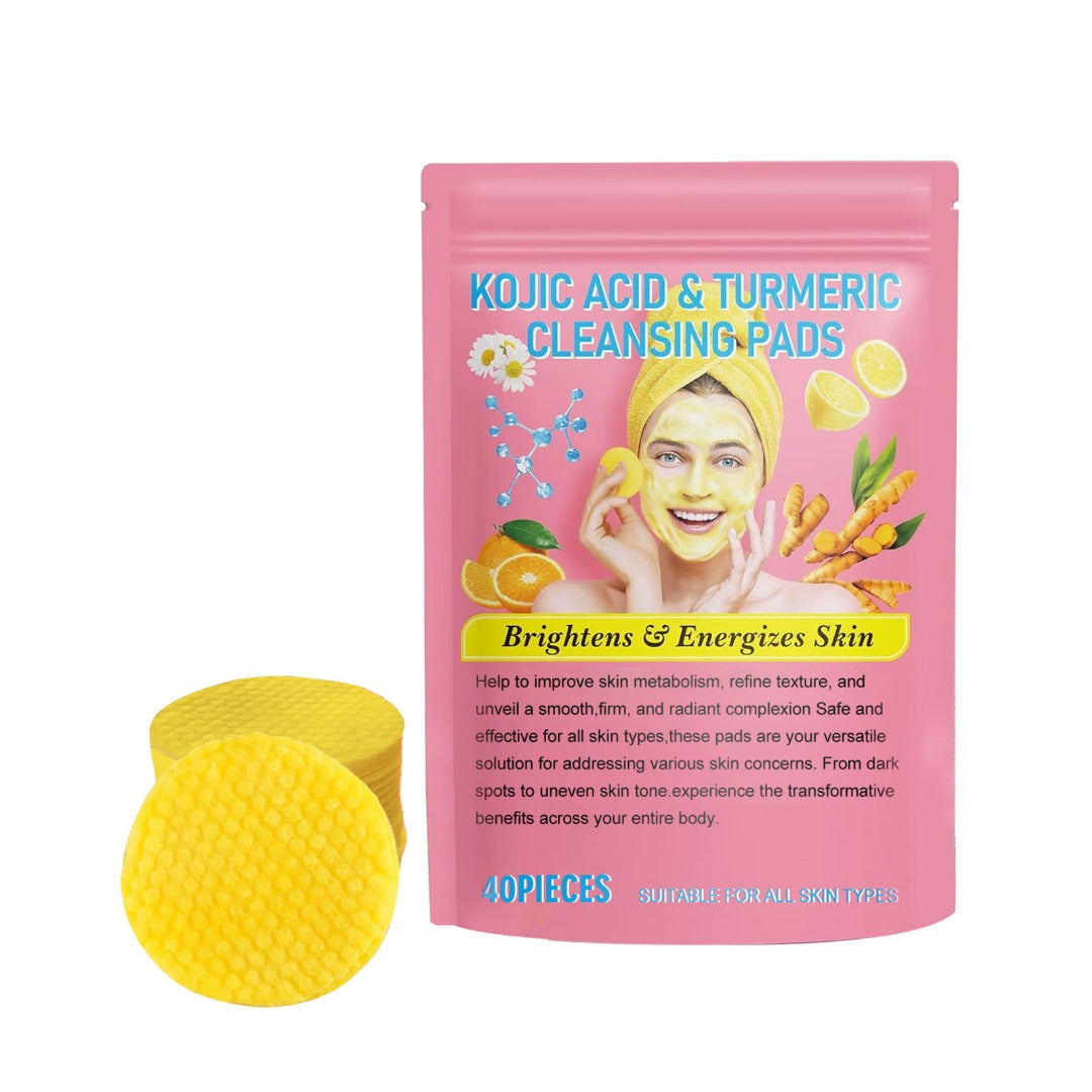 Kojic Acid & Turmeric Cleansing Pads
